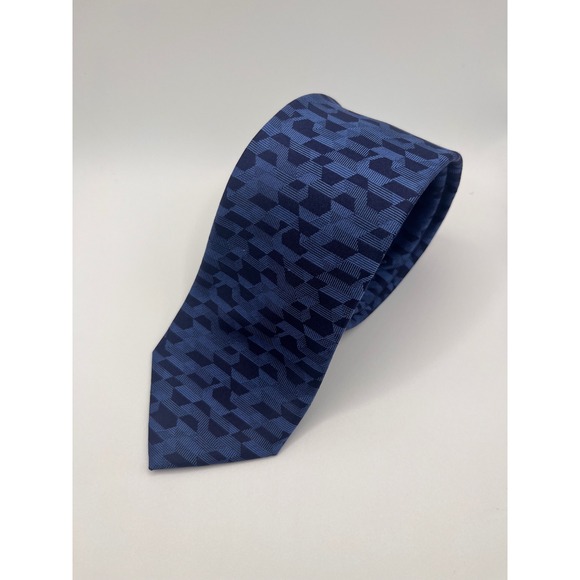 Ted Baker London Other - Ted Baker London Blue Geometric Silk Tie Mens